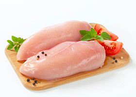 生鸡胸肉片