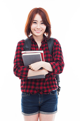 年轻的亚洲学生图片