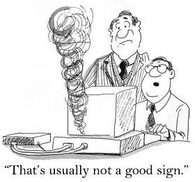 网络中的计算机导致烟图片