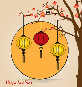 中国传统宫灯，大将带来好运和和平