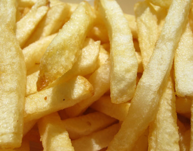 美国快餐样式新鲜薯条