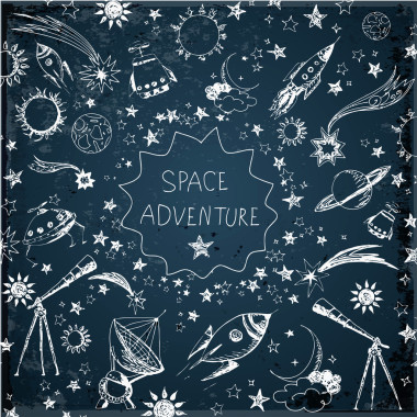 與空間物體的卡