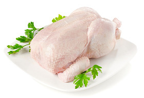 整个生鸡肉图片