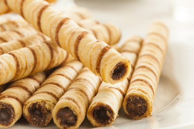 美食巧克力榛子 pirouline