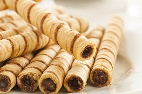 美食巧克力榛子 pirouline