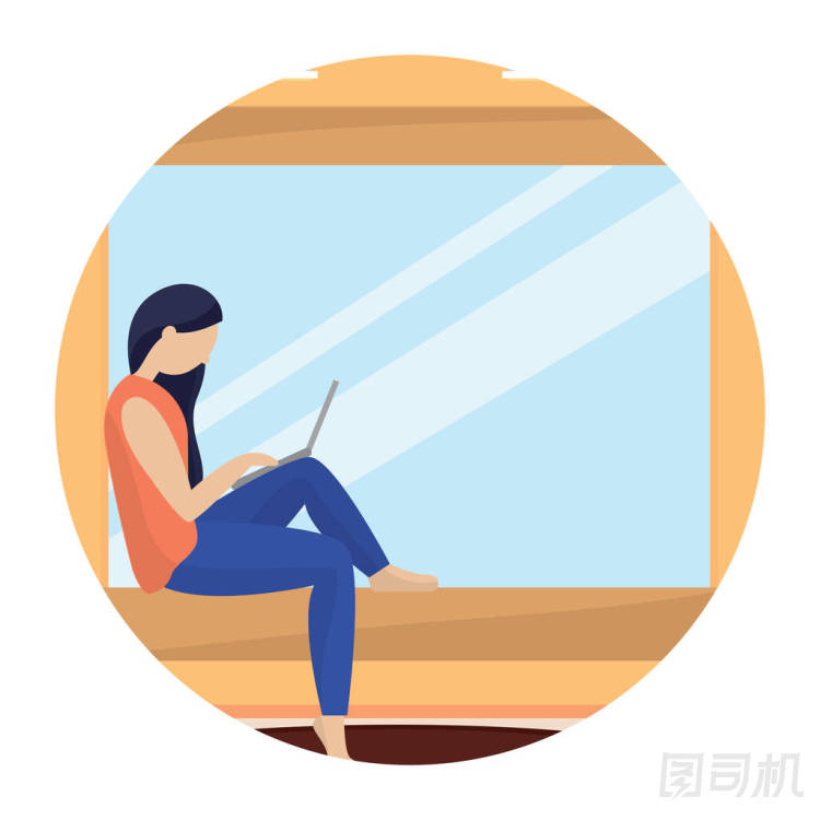 在家工作的婦女