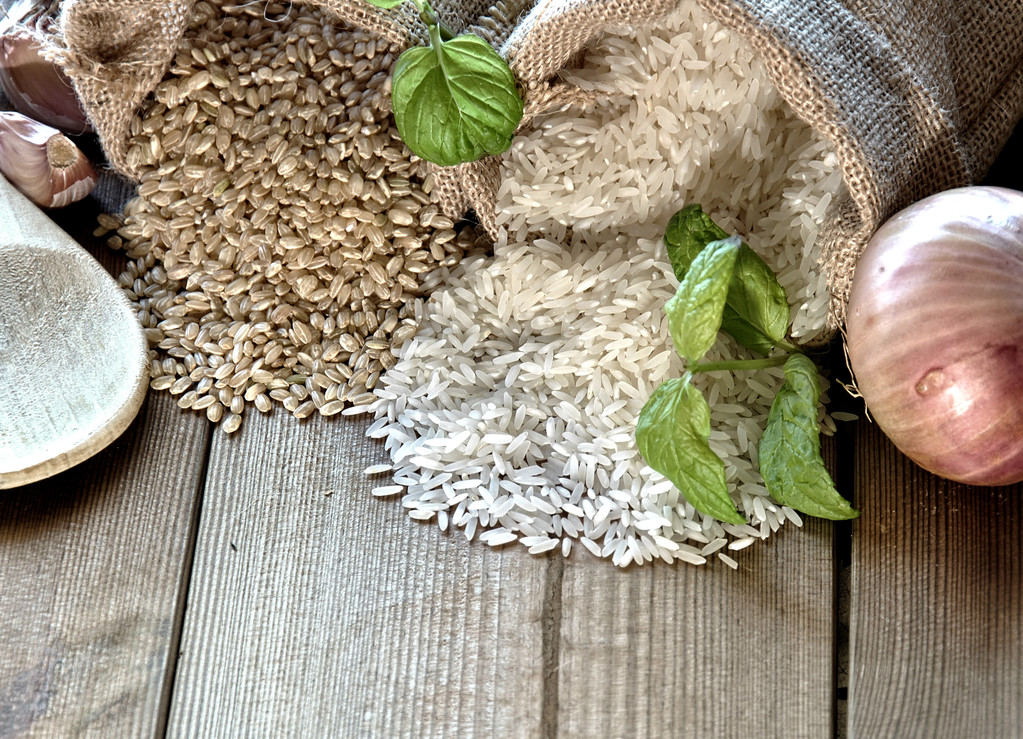 白米和糙米饭图片 白米和糙米饭图片