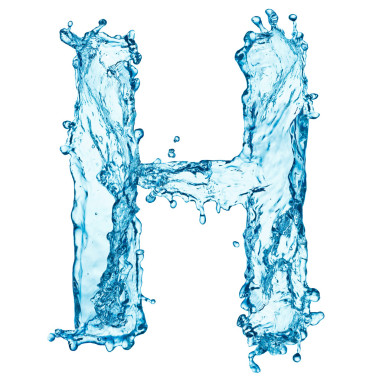 水濺字母 h