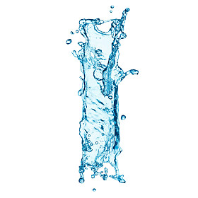 水溅字母 i图片