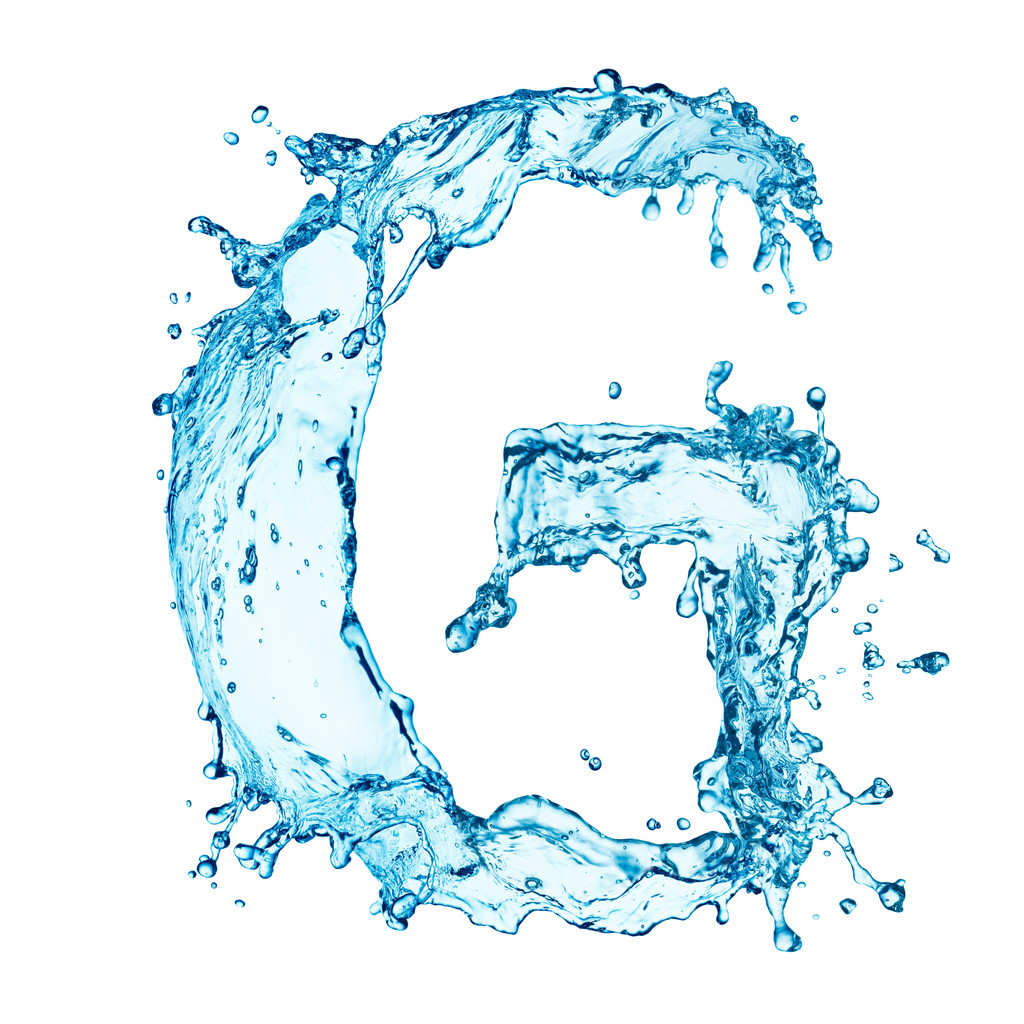 水溅字母 g图片