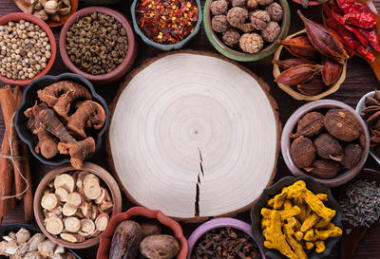 大套的香料和調(diào)味料