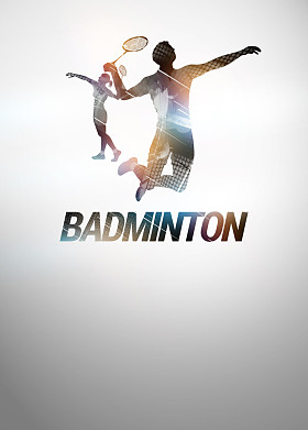 羽毛球背景照片