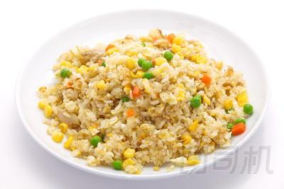 蔬菜炒飯照片