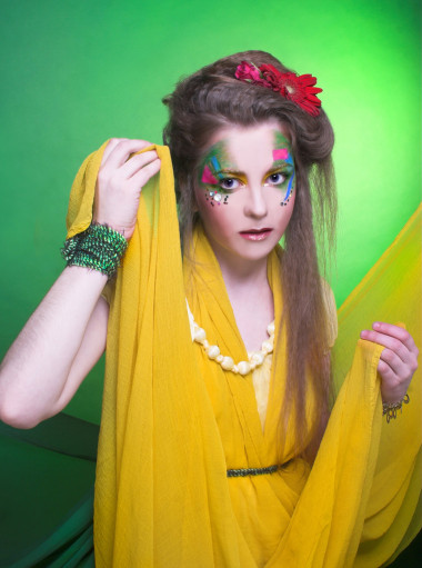 創(chuàng)意女孩.圖片