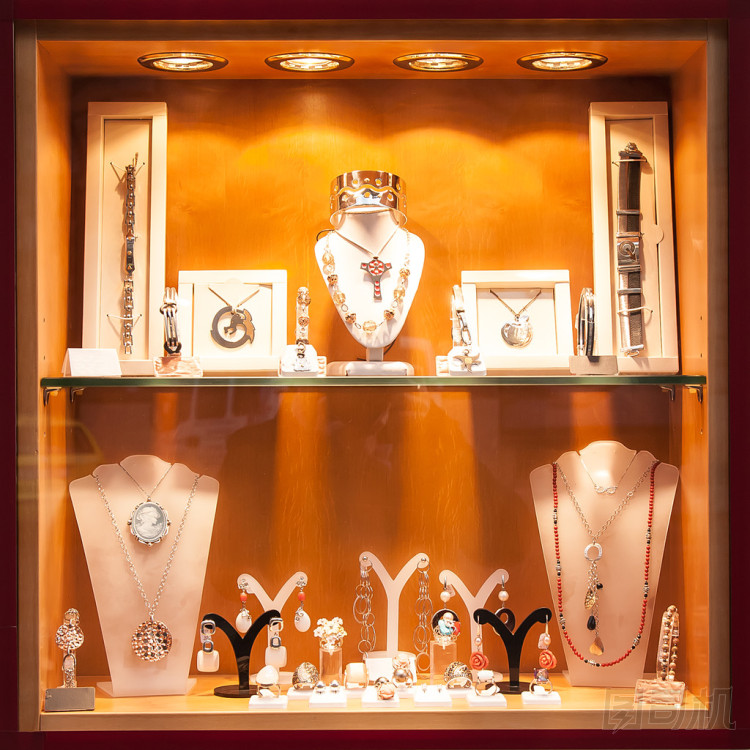 展示柜與首飾