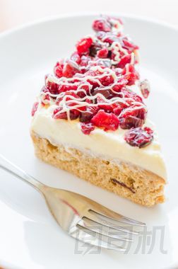 蔓越莓蛋糕照片