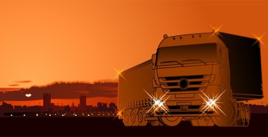 矢量物流主题背景图片