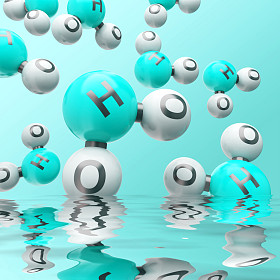 h20 分子图片