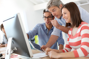 老师与学生图片