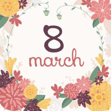 3 月 8 日賀卡圖片