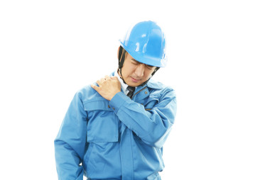 累了工人的肖像图片