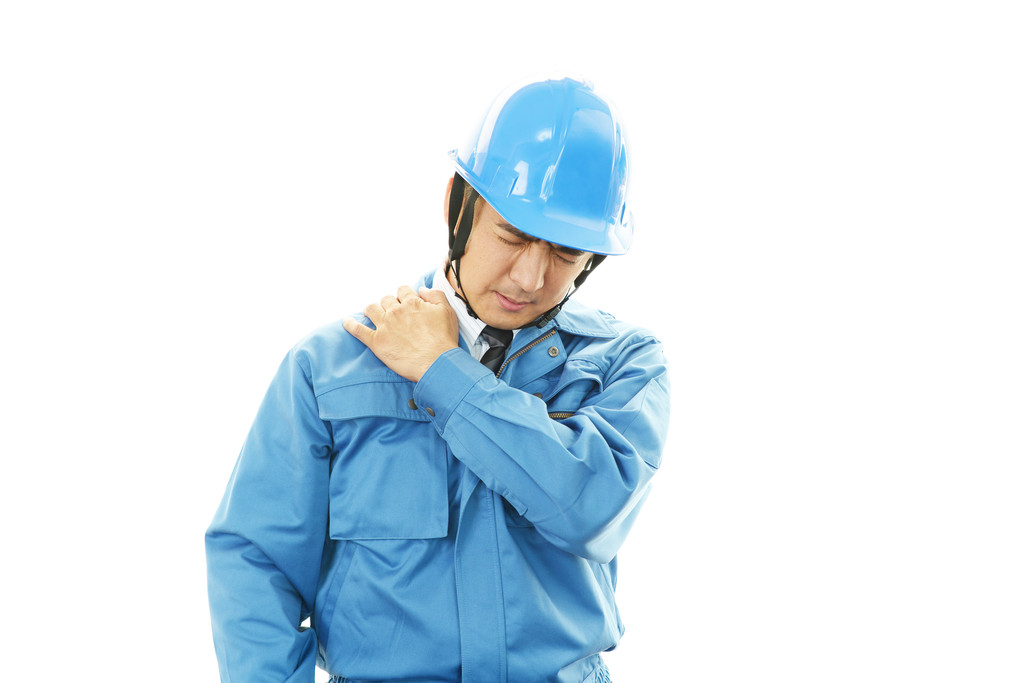 累了工人的肖像图片