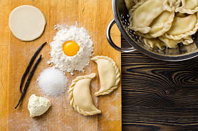 自制饺子图片