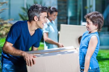 父母和孩子移动