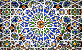 复古图案拼贴照片