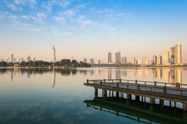 美丽的湖，在南京