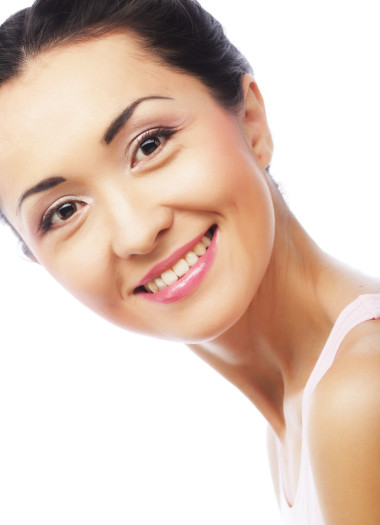 亚洲美女的特写图片