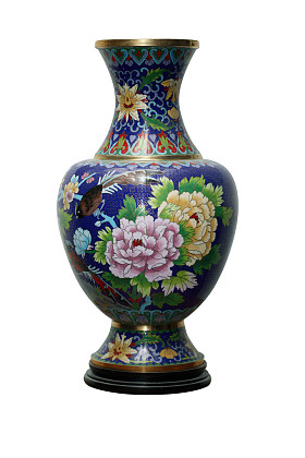 古代中国花瓶照片