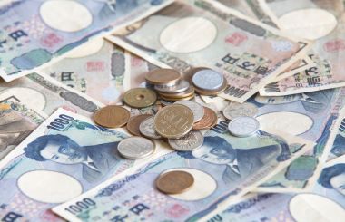 日本日元债券.照片