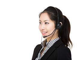 亚洲女性客户服务图片