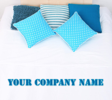 在室頂視圖特寫的床圖片