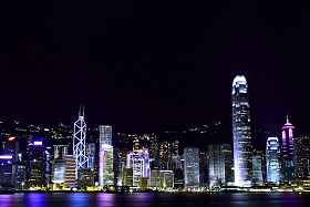 香港天际线图片
