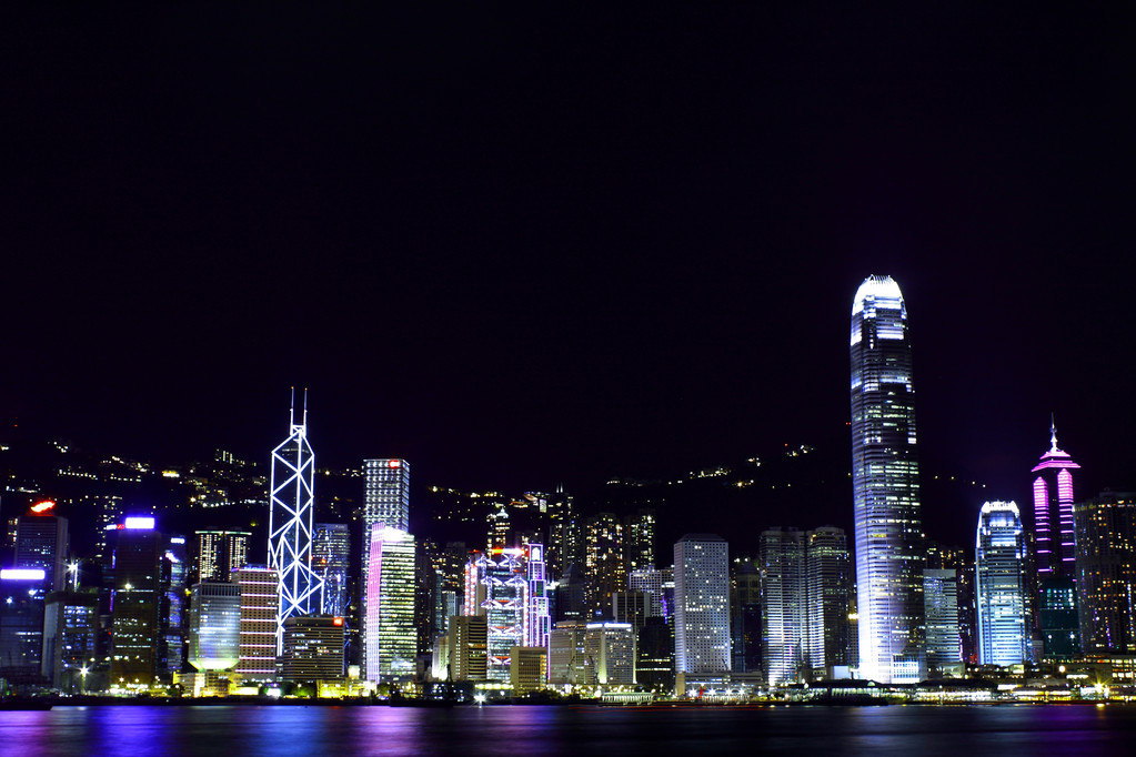 香港天际线图片