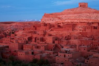 ait benhaddou 游览巴，摩洛哥