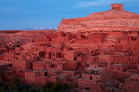ait benhaddou 游览巴，摩洛哥
