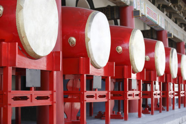 傳統(tǒng)的中國(guó)鼓