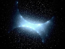 彩色圆圈抽象焦点