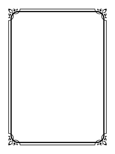 简单黑色装饰装饰框架图片