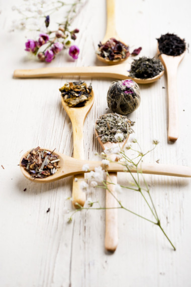 芳香的飲料茶圖片