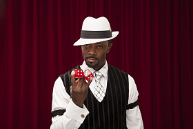 老学校赌徒用骰子