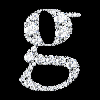 一套非常漂亮的G型钻石