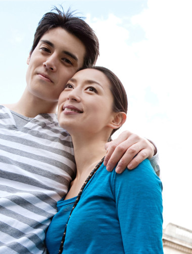 日本旅游夫婦圖片