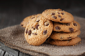 巧克力饼干图片