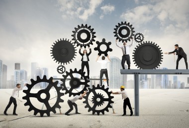 團(tuán)隊(duì)精神的商人圖片