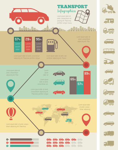 交通信息圖表模板.圖片