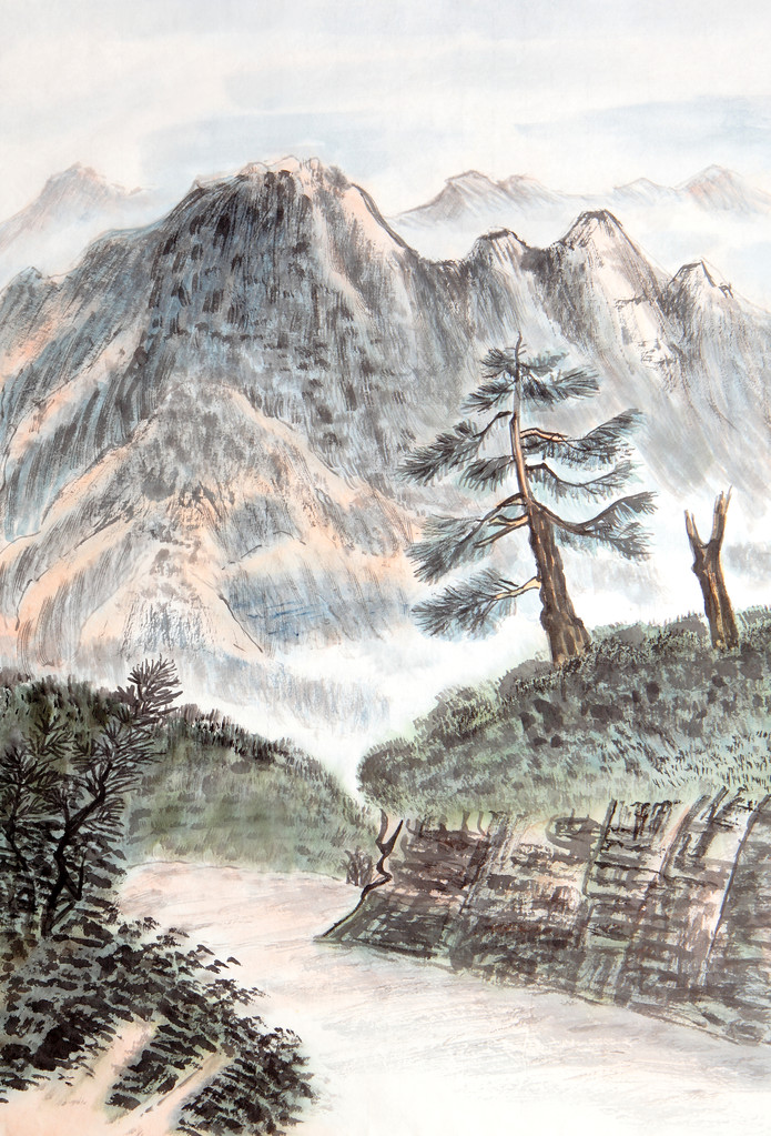 中国绘画的高山 中国绘画的高山